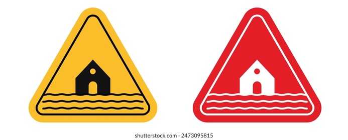 Flood Hazard Alert Sign Promote Safety in Flood-Prone Zones