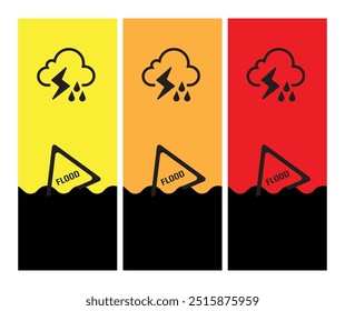 flood icon on white background