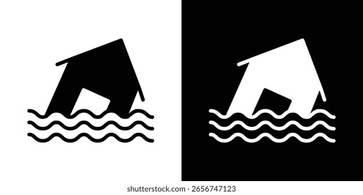 Flood icon Vector scalable graphics