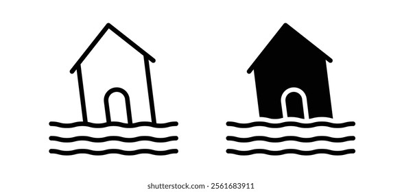 Flood icons for web ui designs