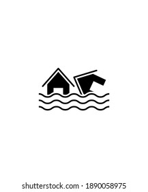 flood icon,vector best flat icon.