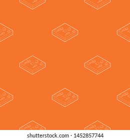 Flood pattern vector orange for any web design best