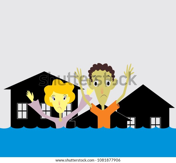 flood vector
illustration