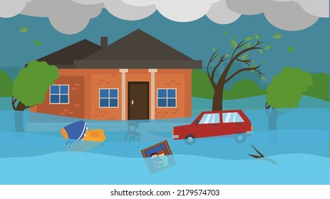 flooding after a strong hurricane