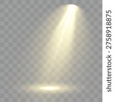 Floodlight bright, for web or poster use.
