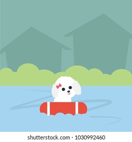 Floods Disaster Illustration Vector