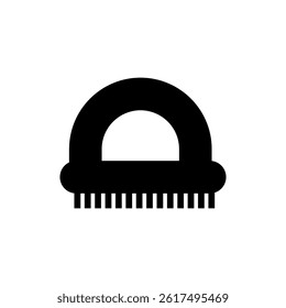 floor brush icon illustration symbol design