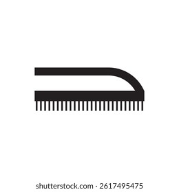 floor brush icon illustration symbol design
