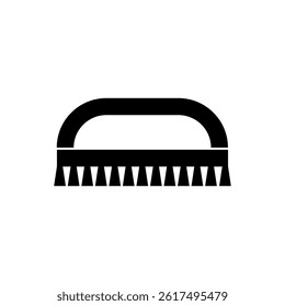 floor brush icon illustration symbol design