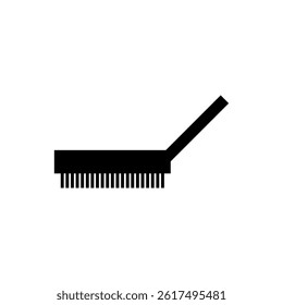 floor brush icon illustration symbol design