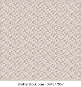 Floor carpet texture. Fabric background. Monochrome. Abstract vector.