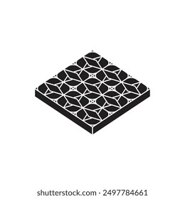 floor ceramic icon vector template illustration logo design