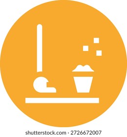 Floor cleaner Vector Icon Design Illustration