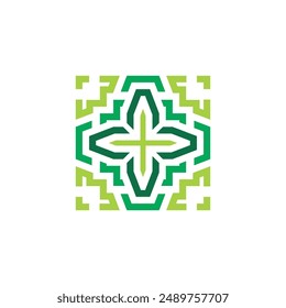Diseño de suelo para decoración de cerámica para el hogar con Formas Abstractas minimalistas X