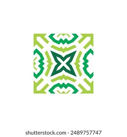 Floor Design for Home Ceramic Decoration with Minimalist Abstract Shapes X