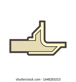 Floor drainage equipment vector icon design.