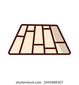 Floor icon editable stock vector illustration