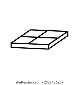 floor icon simple design logo