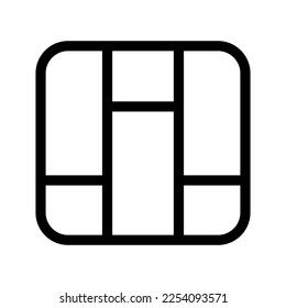 Floor Icon Vector Symbol Design Illustration