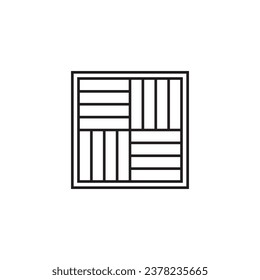 floor icon vector template illustration logo design