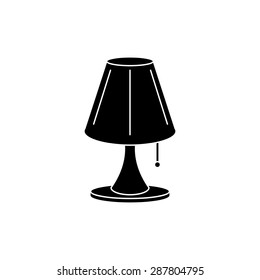 Floor lamp icon.