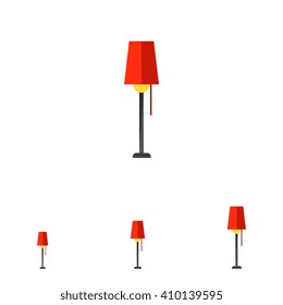 Floor lamp icon