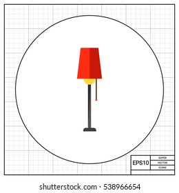 Floor lamp icon