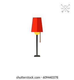 Floor lamp icon