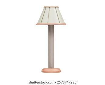 floor lamp icon 3d illustration