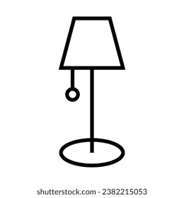 Floor Lamp icon design for personal commercial use