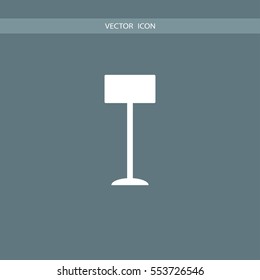 floor lamp icon illustration vector illustration, can be used for mobile and web design