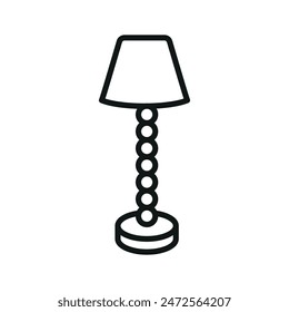 Floor lamp icon vector design templates simple and modern