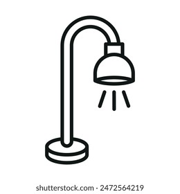 Floor lamp icon vector design templates simple and modern
