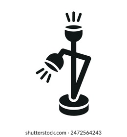 Floor lamp icon vector design templates simple and modern