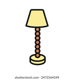 Floor lamp icon vector design templates simple and modern
