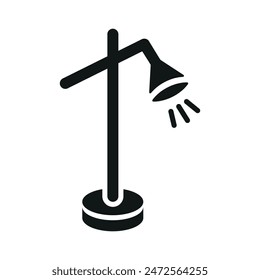 Stehlampe Icon Vektorgrafik Design Vorlagen einfach und modern