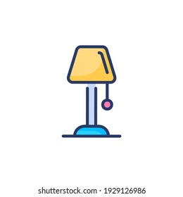 Floor Lamp icon in vector. Logotype