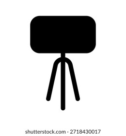 Floor Lamp Icon Vector Symbol Design Illustration