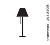 Floor lamp icon.Vector illustration.