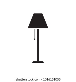 Floor lamp icon.Vector illustration.