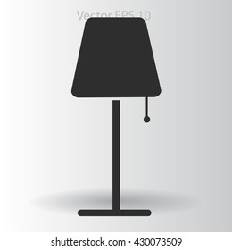 floor lamp vector illustration