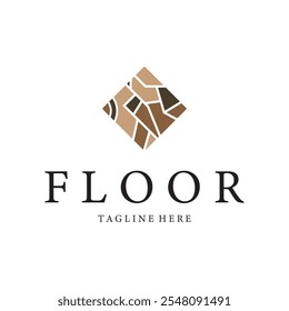 floor logo design icon vector illustration template