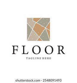 floor logo design icon vector illustration template