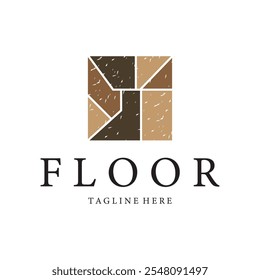 floor logo design icon vector illustration template