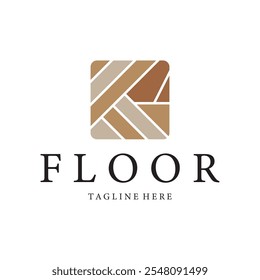 floor logo design icon vector illustration template