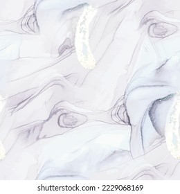 Floor Marble Watercolor. Gold Alcohol Ink Marble. Marble Water Color. Blue Abstract Background. Gold Wall Tile. Blue Light Elegant Glitter. Lavender Alcohol Ink Watercolor. Modern Abstract Painting.