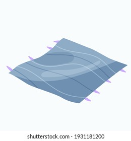 alfombra.  diseño vector dibujado a mano.