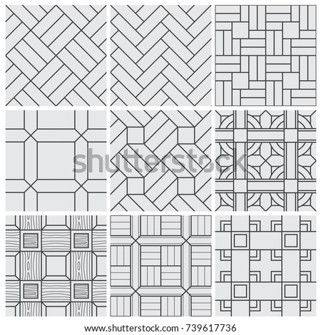 GRAPHIC FLOOR PATTERN