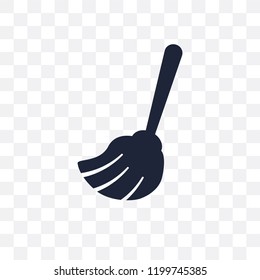 Floor mop transparent icon. Floor mop symbol design from Cleaning collection. Simple element vector illustration on transparent background.