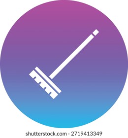 Bodenwischer, Vektorsymbol. Kann für Druck-, Mobil- und Web-Anwendungen verwendet werden.